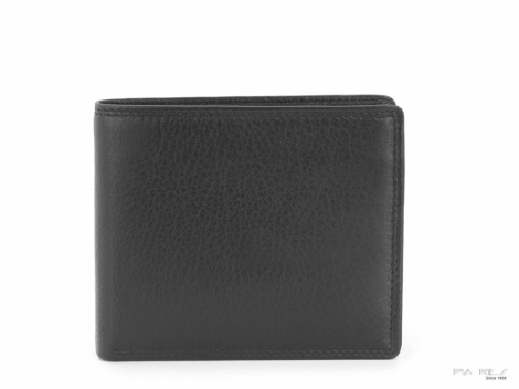 Мъжки портфейл с капак за монети и карти