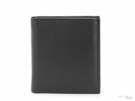 Мъжки портфейл с капак за монети и карти