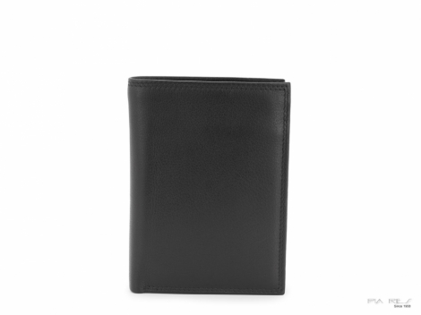 Мъжки портфейл с капак за монети и карти