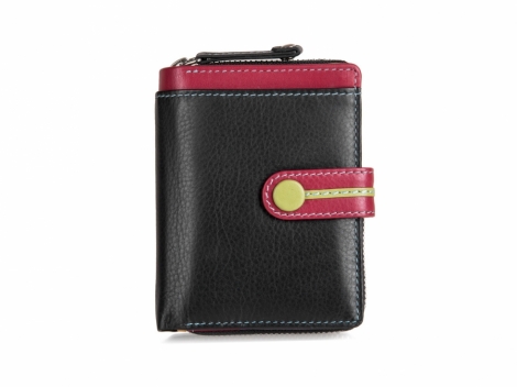 Малък портфейл с отделение за монети и карти. Серия