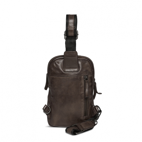 Кожена чанта през рамо