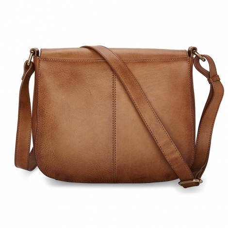 Ежедневна кожена чанта – Коняк