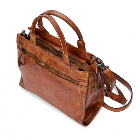 Чанта от парена телешка кожа