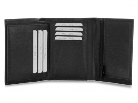 3-Крилен портфейл с отделен картодържател