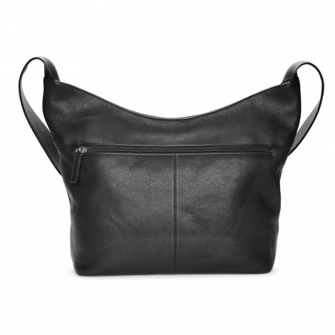 Голяма чанта през рамо - черна