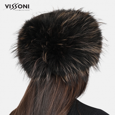 Лента за глава от естествен косъм на FIN RAGOON - Кафява